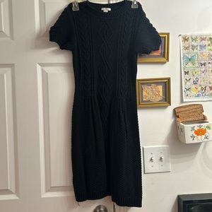 Whimsygoth black sweater dress - size medium.